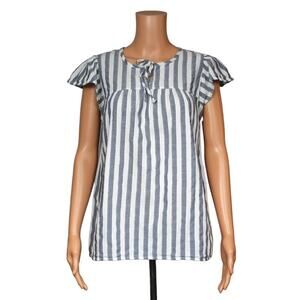 St. John's Bay Short Sleeve Top Women Size Small